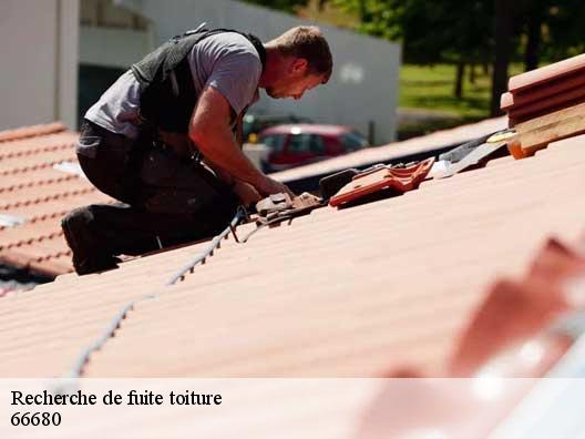 Recherche de fuite toiture 66680