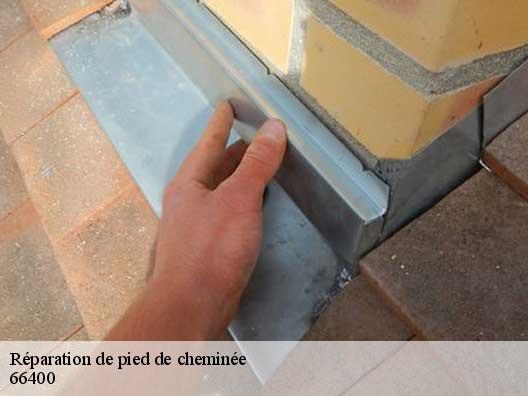 Réparation de pied de cheminée 66400